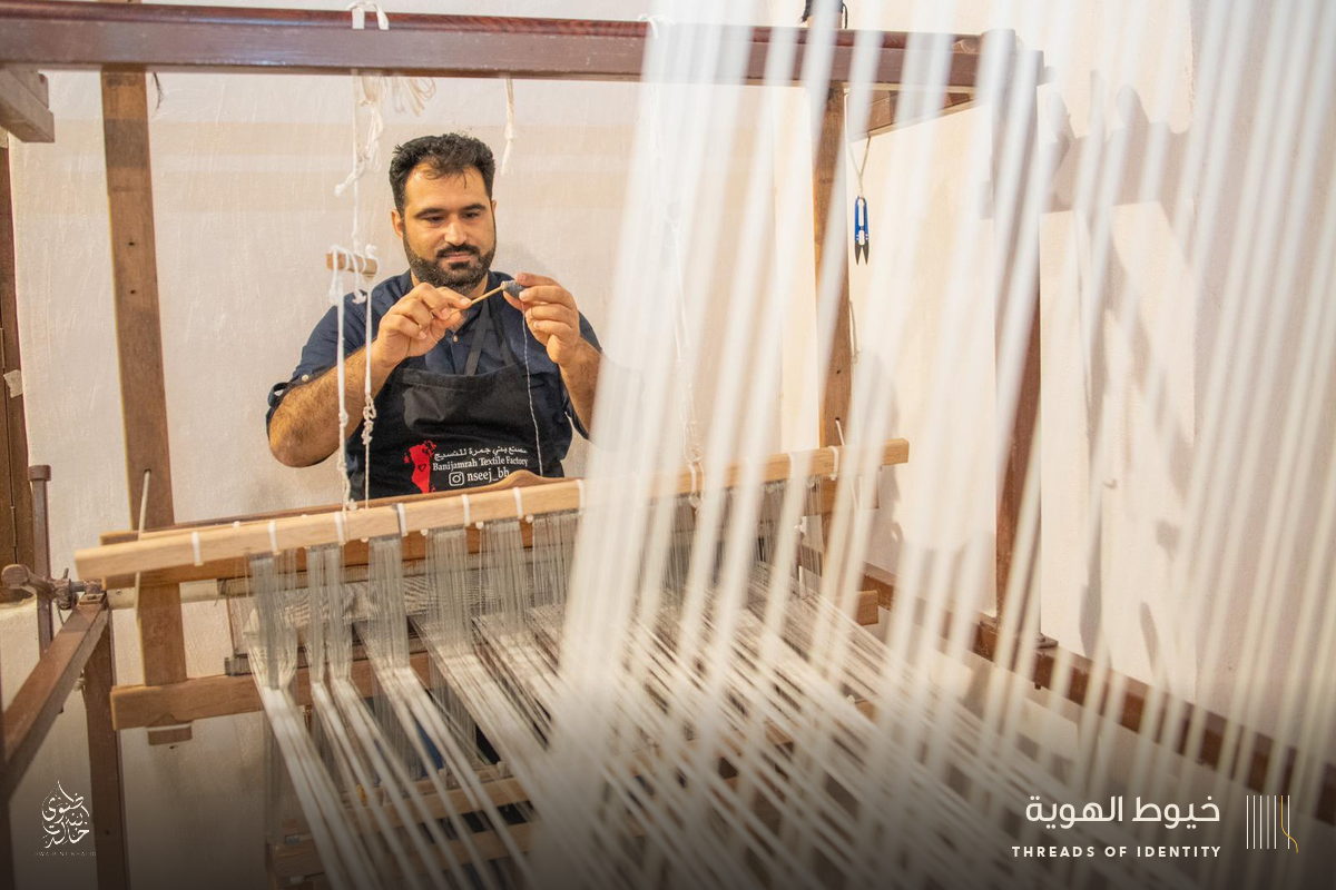 Next at the loom: Marie Joubert and Hala Kaiksow