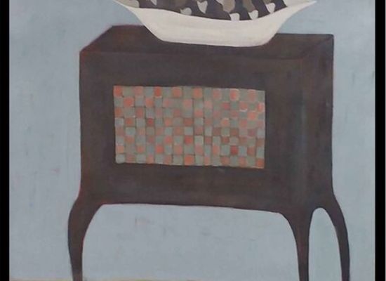 Semaan Khawam, Acrylic on canvas, 100 x 105cm, 2015