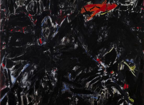 5th of July 2014, Acrylic and oil on canvas, 200 x 160 cm, 2014