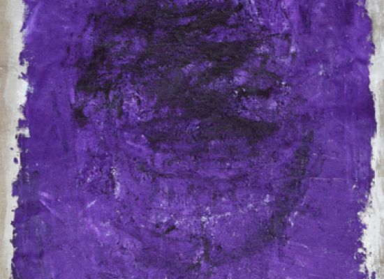 From Violet State, oil on linen, 194 cm x 108cm, 2024