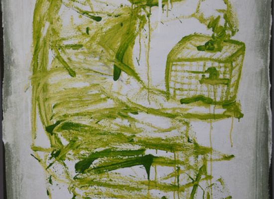 New Birdcage, Acrylic on canvas, 152 x 100 cm, 2024