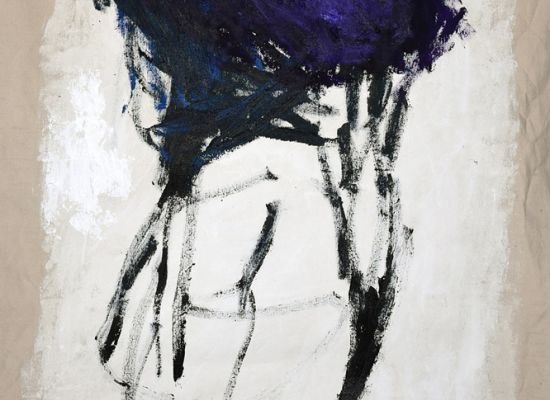 Free line on space, Oil on canvas, 187 x 120 cm, 2023