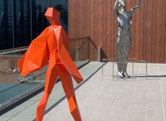 Emergence, 178cm x 144cm x 110cm, Metal, 2020