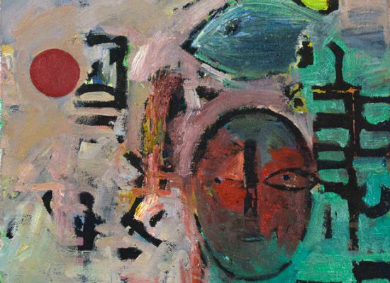 Hanaa Malallah, 1999 , Oil on Canvas, 32x32cm