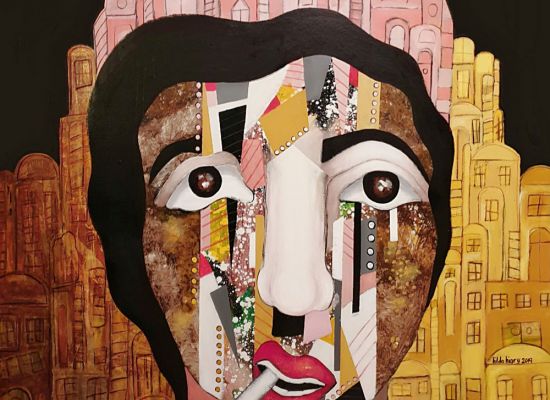 Hilda-Hiary,-Layla,-Acrylic-on-canvas,180x180-cm,-2019