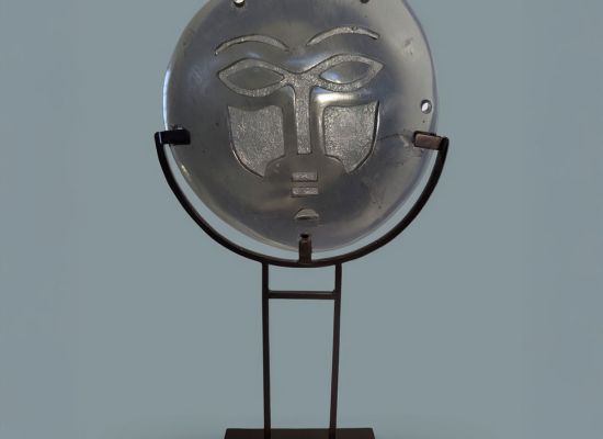 JAMAL ALYOUSIF - Untitled - 54x30cm Glass and stainless steel 2024