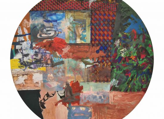 Marrakech II | 102x127cm | Oil & Collage on Canvas