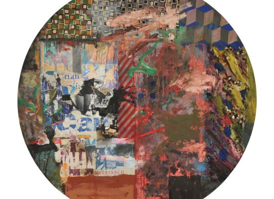 Marrakech III | 102x127cm | Oil & Collage on Canvas
