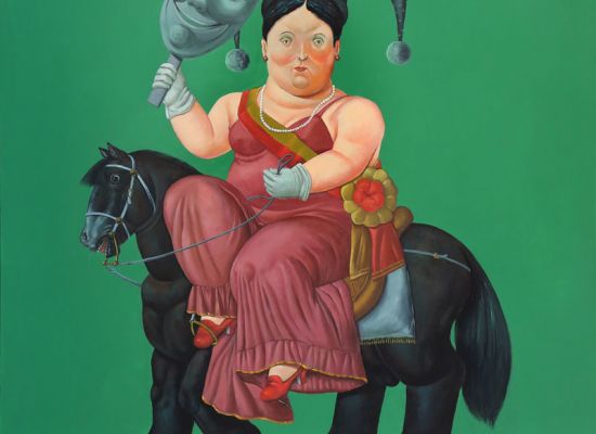 Dialogue of the mask - 1, Acrylic On Canvas, 150x120cm,  2019