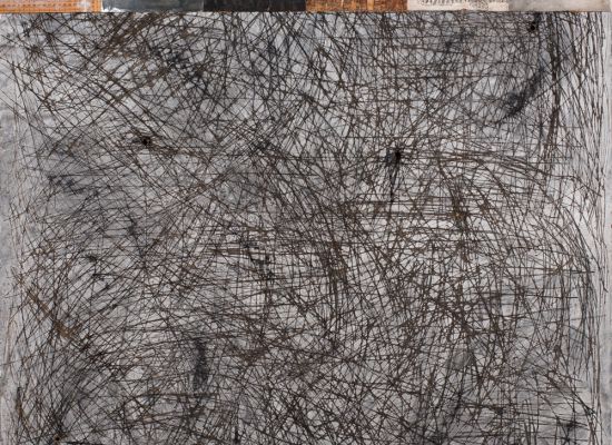 Mixed media on wood, 120x120cm, 2008, artist collection