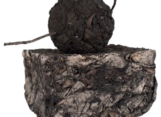 Object, burnet canvas, variable dimension, 2008, artist collection